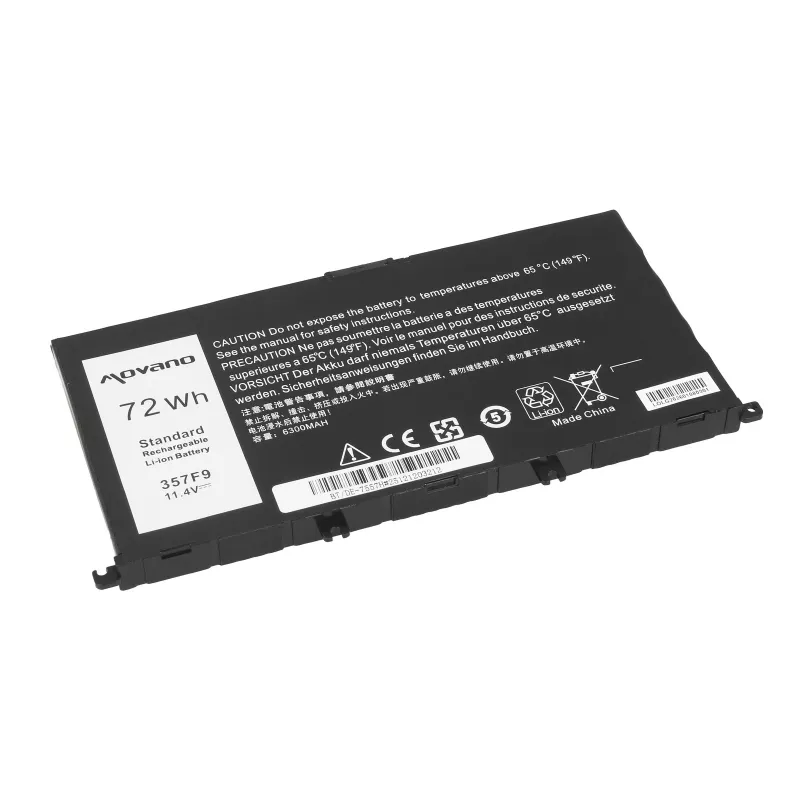 Batería MOVANO 357F9 para Dell Inspiron 5577 7557 - 6300 mAh (72 Wh)