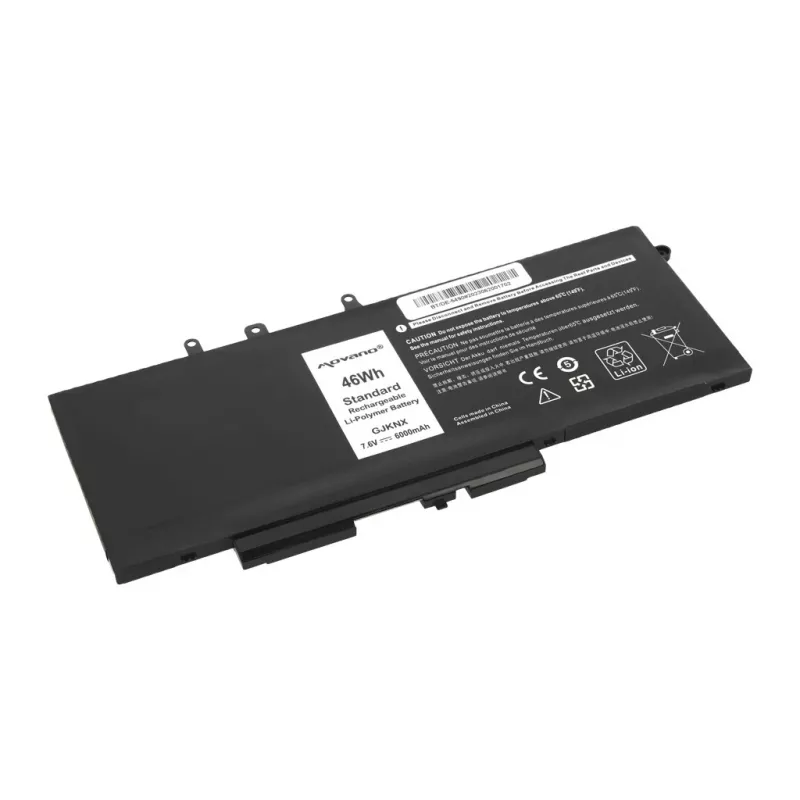 Batería MOVANO GJKNX para Dell Latitude 5280 5480 5490 5590 - 6000 mAh (46 Wh)
