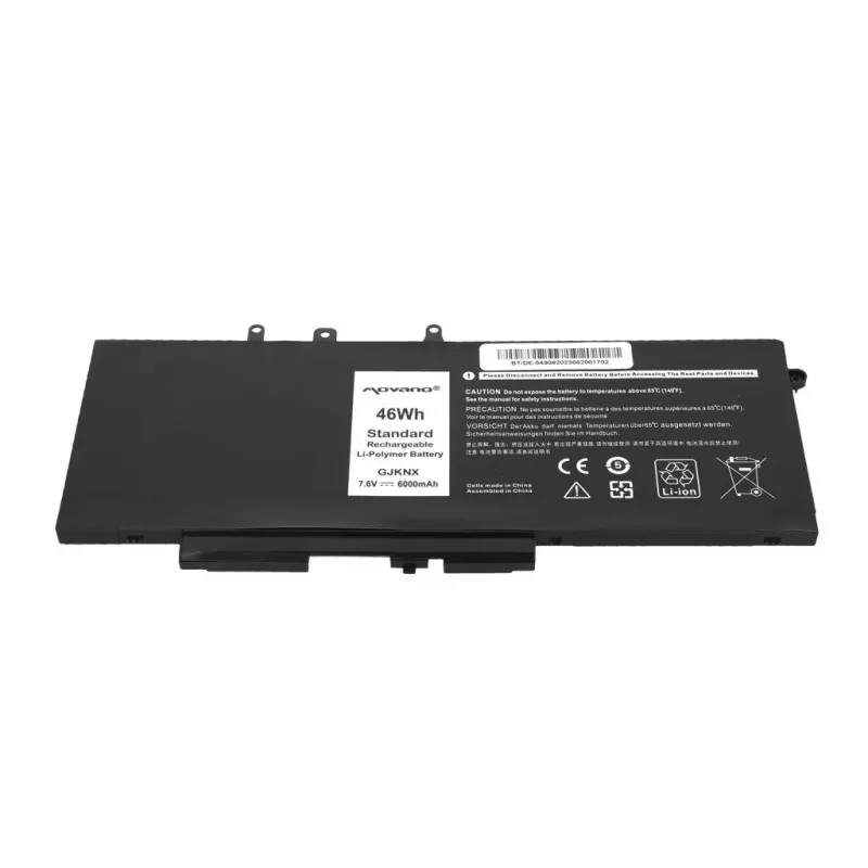 Batería MOVANO GJKNX para Dell Latitude 5280 5480 5490 5590 - 6000 mAh (46 Wh)