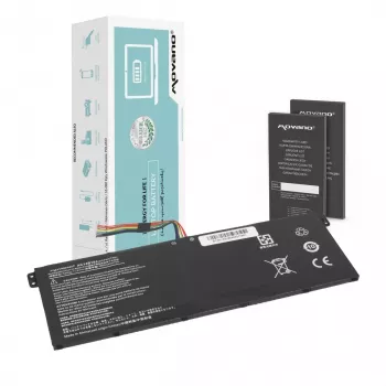 Batería MITSU AC14B13J AC14B18J para Acer Aspire ES1 V3 - 3600 mAh (41 Wh)