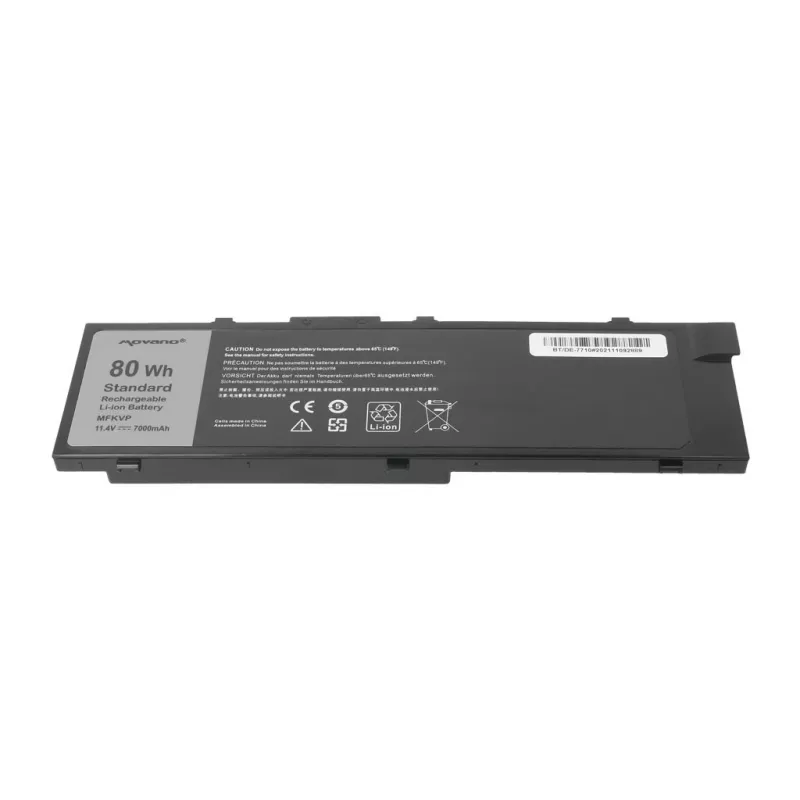 Batería MOVANO MFKVP para Dell Precision 15 7510 17 7710 - 7000 mAh (80 Wh)