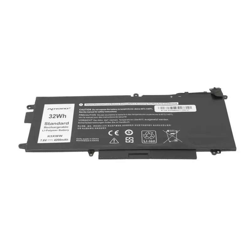 Batería MOVANO K5XWW para Dell Latitude 5289 7390 2-in-1 - 4200 mAh (32 Wh)