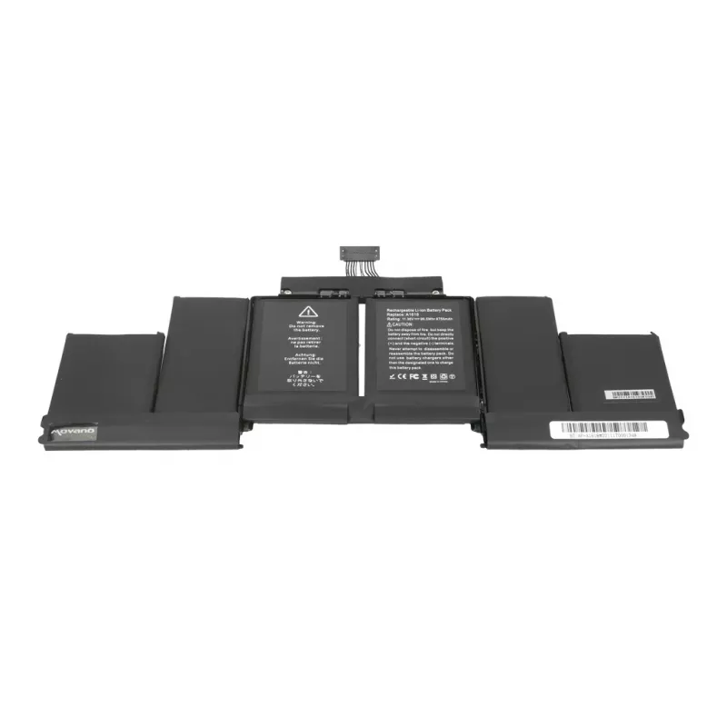 Batería MOVANO A1618 MacBook Pro 15 Retina A1398 2015 - 8755 mAh (99,5 Wh)