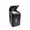 WALLNER Trituradora de papel AF160 C4 Cross-Cut, 160 hojas de alimentación automática, nivel de seguridad P-4, depósito de 30 L