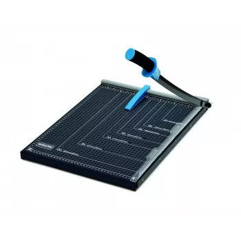 WALLNER Guillotina GB 460 - Cortadora de papel A3, 460 mm de longitud de corte, capacidad de 15 hojas