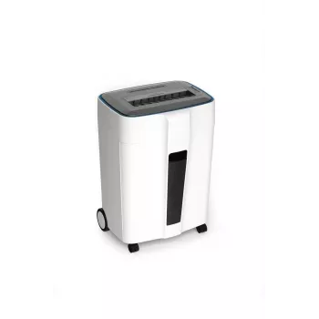 WALLNER Destructora de documentos HD-120 C2 corte cruzado, 12 hojas, 21L, Negro