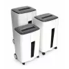 WALLNER Destructora de documentos HD-120 C2 corte cruzado, 12 hojas, 21L, Negro