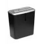 WALLNER Destructora de documentos XD805 CD corte cruzado, 8 hojas, 15L, Negro