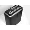 WALLNER Destructora de documentos XD805 CD corte cruzado, 8 hojas, 15L, Negro