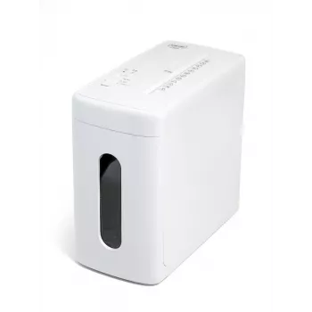 WALLNER Trituradora de papel EF910 C4 Cross-Cut, 6 hojas, depósito de 10 L, negro