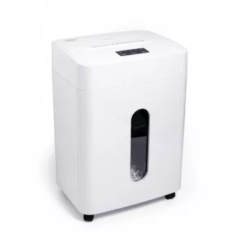 WALLNER Trituradora de papel EF2515 C4 Cross-Cut, 8 hojas, 15 L, negro