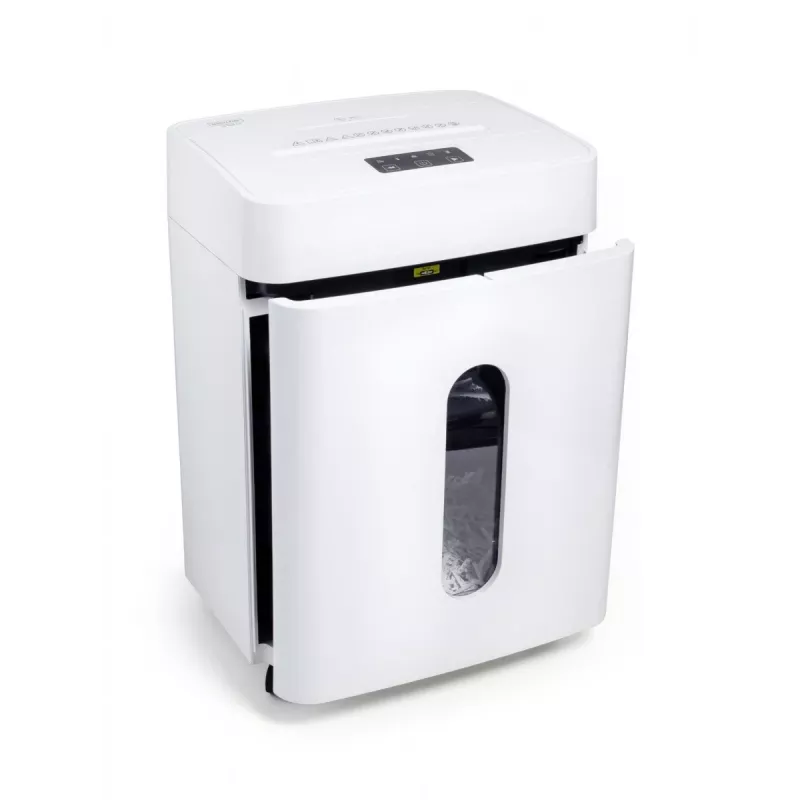WALLNER Trituradora de papel EF2515 C4 Cross-Cut, 8 hojas, 15 L, negro