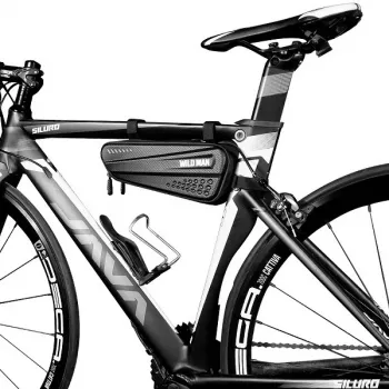 WILDMAN bolsa de cuadro de bicicleta M ES41.2L negra