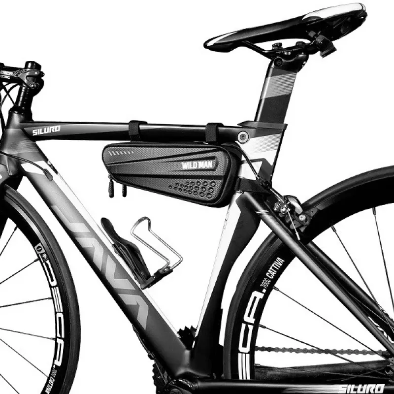 WILDMAN bolsa de cuadro de bicicleta M ES41.2L negra