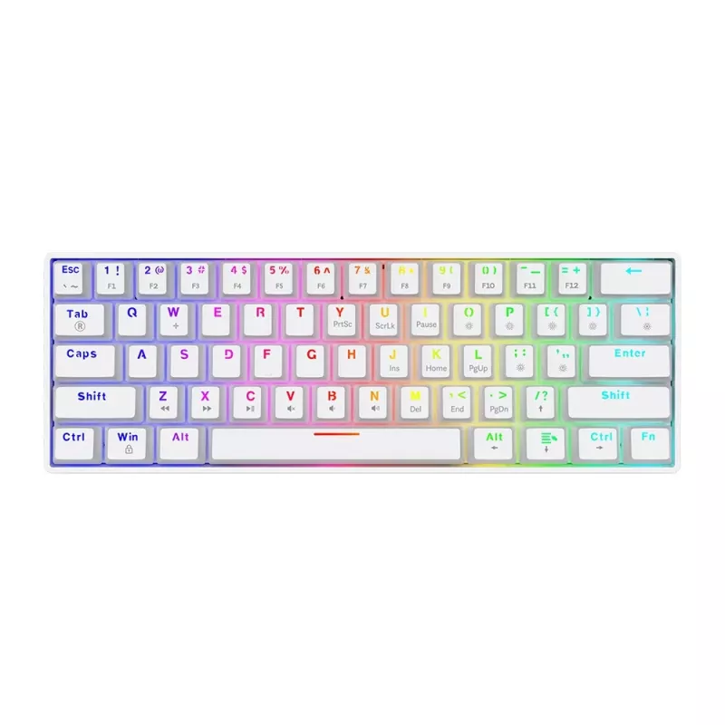SAVIO Whiteout X2 Teclado mecánico Outemu Peach Silent