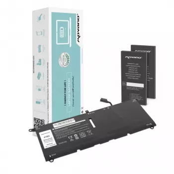 MOVANO batería DXGH8 G8VCF para Dell XPS 13 9370 9380 - 5500 mAh (41 Wh)