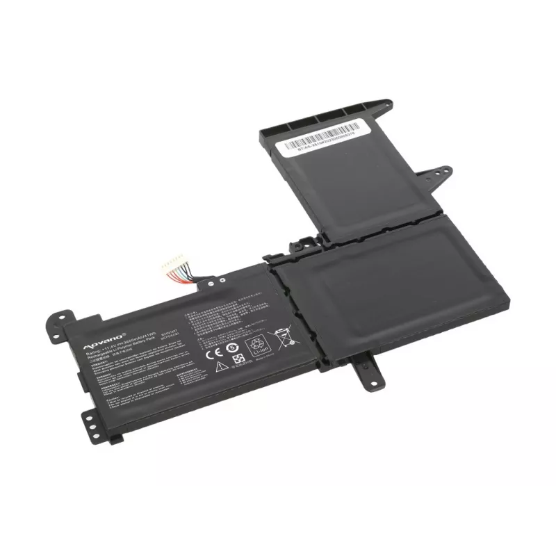 MOVANO batería B31N1637 para Asus VivoBook S15 S510 F510 - 3600 mAh (41 Wh)