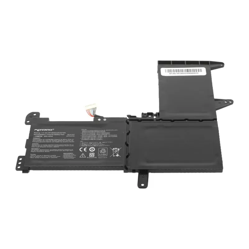MOVANO batería B31N1637 para Asus VivoBook S15 S510 F510 - 3600 mAh (41 Wh)