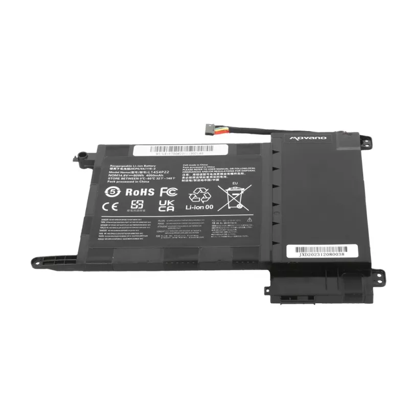 MOVANO batería L14S4P22 para Lenovo IdeaPad Y700-15ISK Y700 - 4050 mAh (60 Wh)