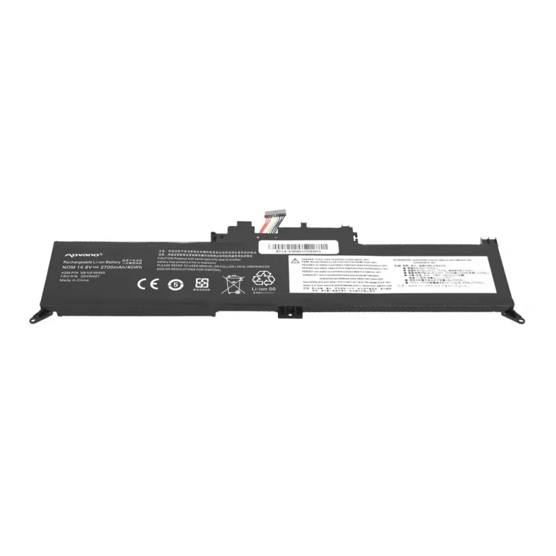 MOVANO batería 00HW027 01AV434 para Lenovo ThinkPad Yoga 260 370 X380 - 2700 mAh (40 Wh)