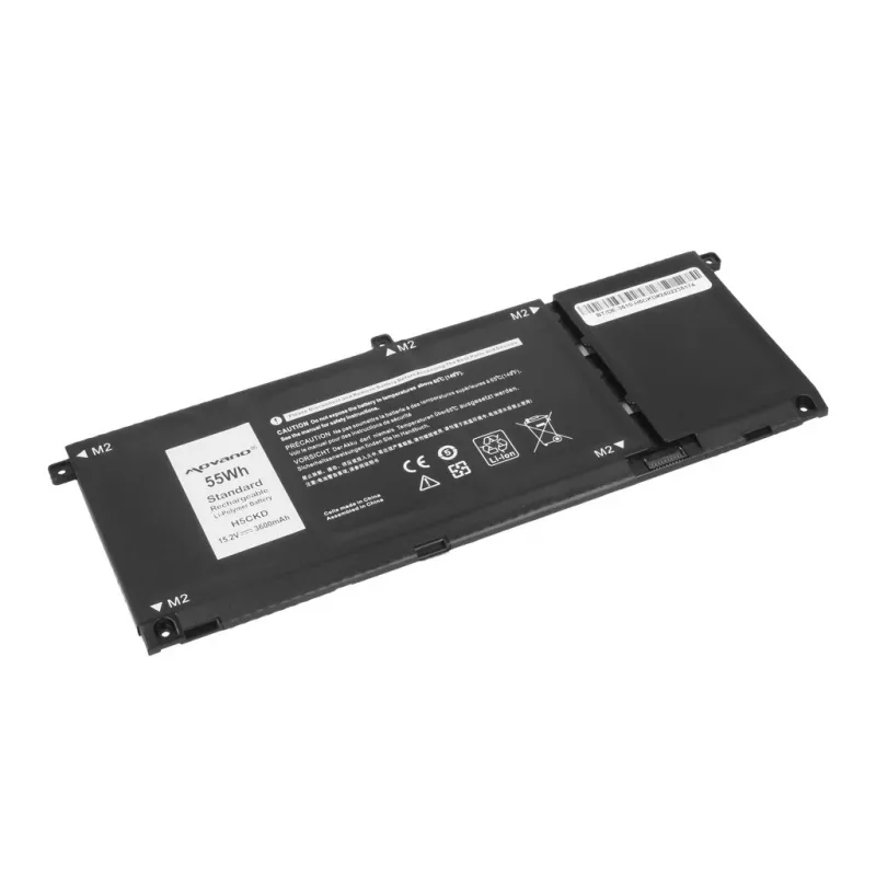 MOVANO batería H5CKD para Dell Inspiron 5400 5401 5402 5406 5501 5508 - 3600 mAh (55 Wh)