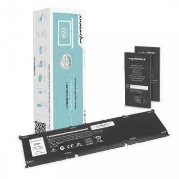 MOVANO batería 69KF2 para Dell Alienware M17 M15 R3 R4 Precision 5550 XPS 9500 9510 - 6000 mAh (69 Wh)