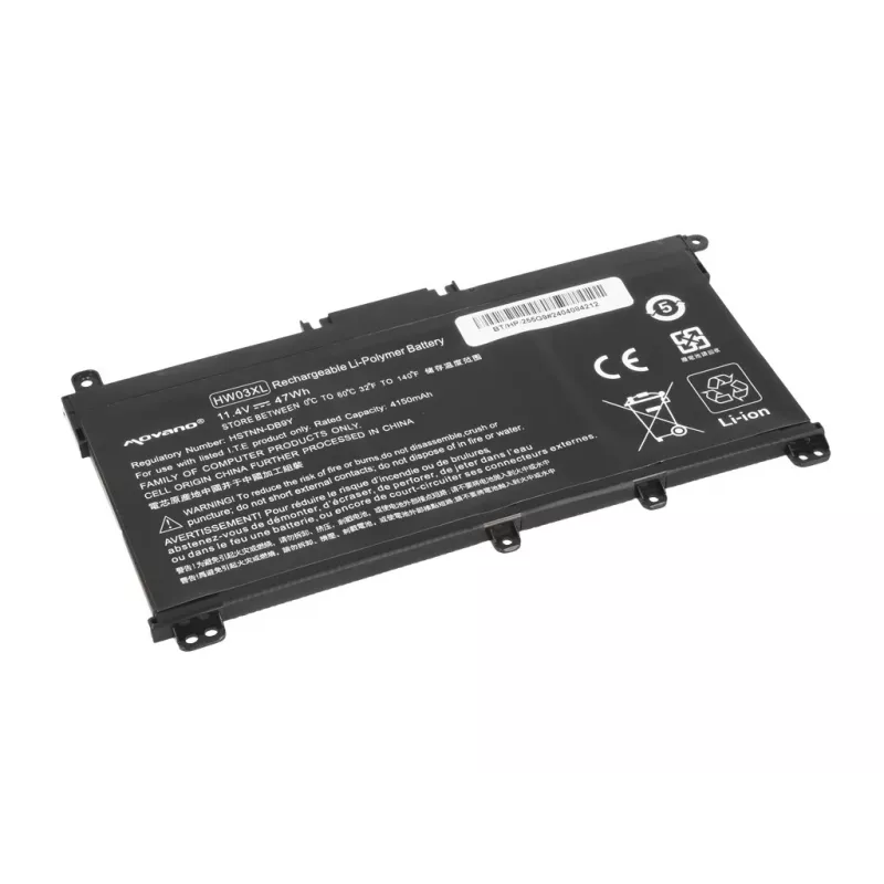 MOVANO Batería HW03XL para HP Pavilion 15-EG, 15-EH, 17-CN, 17-CP Serie - 4150 mAh (47 Wh)