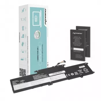 MOVANO Batería L17L3P53 para Lenovo ThinkPad Yoga L380 L390 - 3990 mAh (44 Wh)