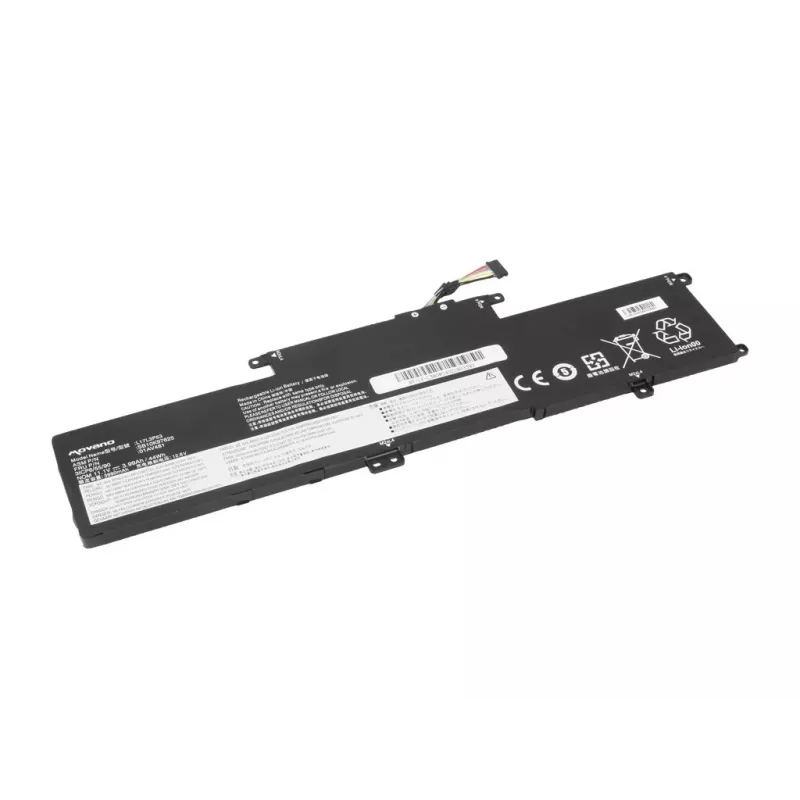 MOVANO Batería L17L3P53 para Lenovo ThinkPad Yoga L380 L390 - 3990 mAh (44 Wh)