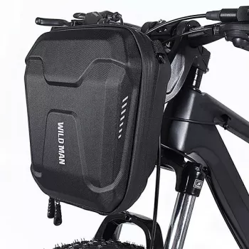 WILDMAN E8 bolsa de cuadro para bicicleta 3L negra