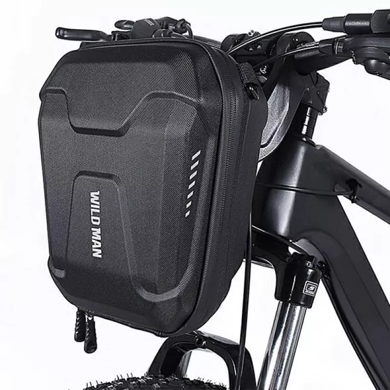 WILDMAN E8 bolsa de cuadro para bicicleta 3L negra
