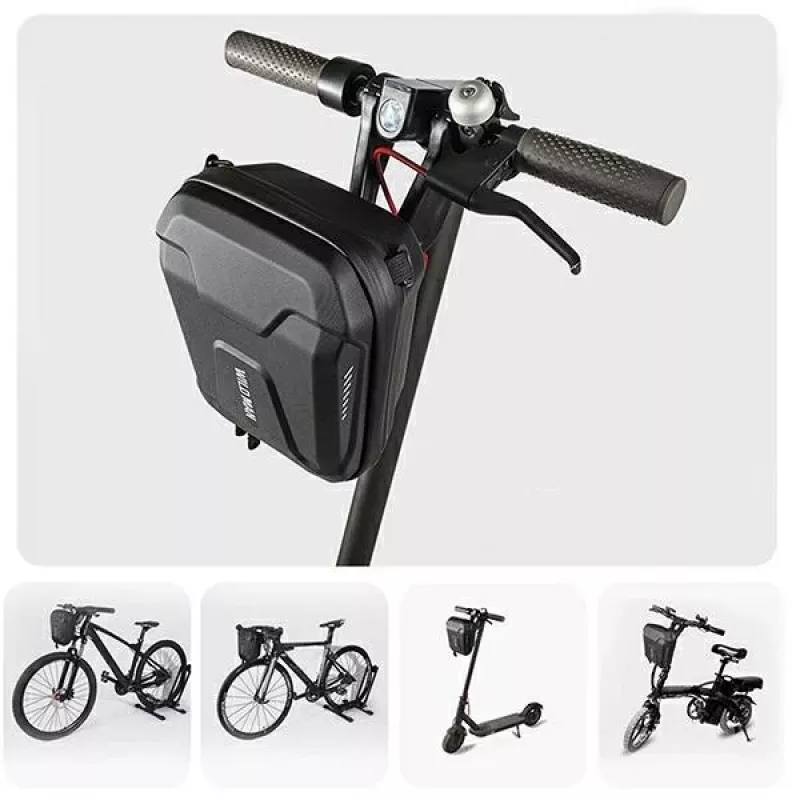 WILDMAN E8 bolsa de cuadro para bicicleta 3L negra