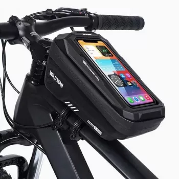 WILDMAN XS2 bolsa de cuadro para bicicleta 1L negra
