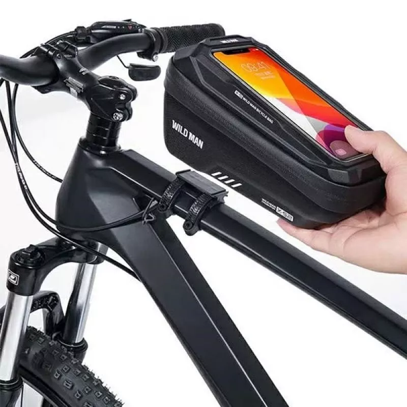 WILDMAN XS2 bolsa de cuadro para bicicleta 1L negra