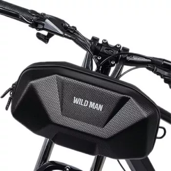 WILDMAN X9 bolsa de cuadro para bicicleta 3,5L negra