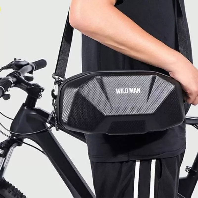 WILDMAN X9 bolsa de cuadro para bicicleta 3,5L negra