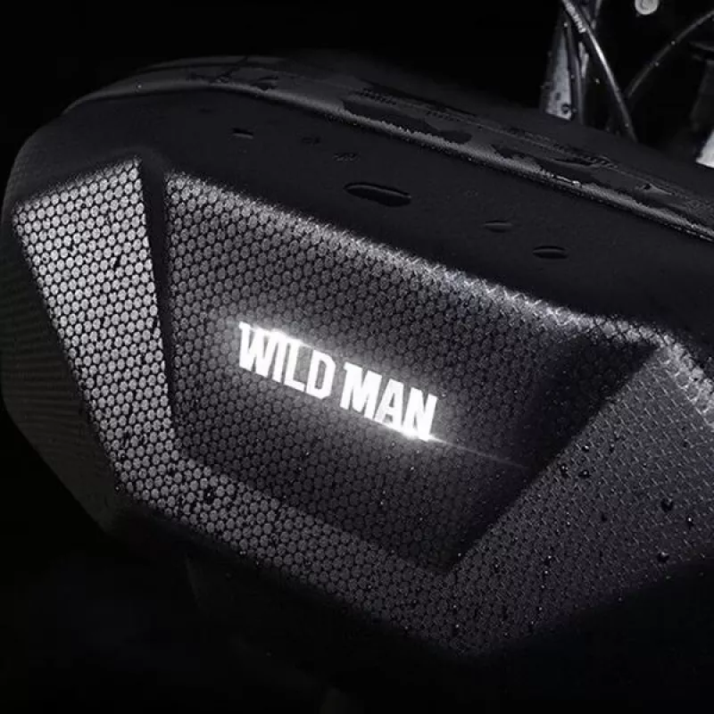 WILDMAN X9 bolsa de cuadro para bicicleta 3,5L negra