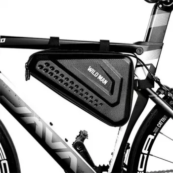 WILDMAN ES19 Bolsa de tubo superior para bicicleta 1L Negro