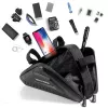WILDMAN ES19 Bolsa de tubo superior para bicicleta 1L Negro