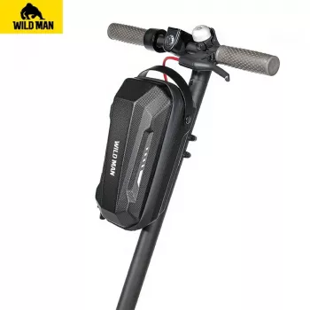 WILDMAN Bolsa de cuadro para patinete eléctrico GD9XPlus Negra