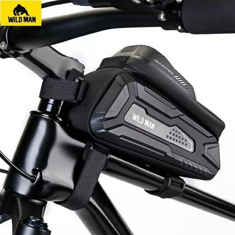 WILDMAN Bolsa de cuadro para bicicleta M M30 1L Negra