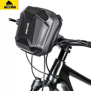 WILDMAN Bolsa de cuadro para bicicleta E18 3L, negra