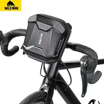 WILDMAN Bolsa de cuadro para bicicleta E18 3L, negra