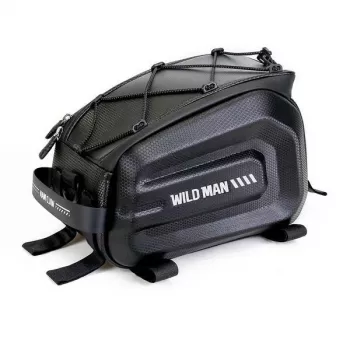 WILDMAN GD5 Bolsa de portaequipajes para bicicleta 4L Negro