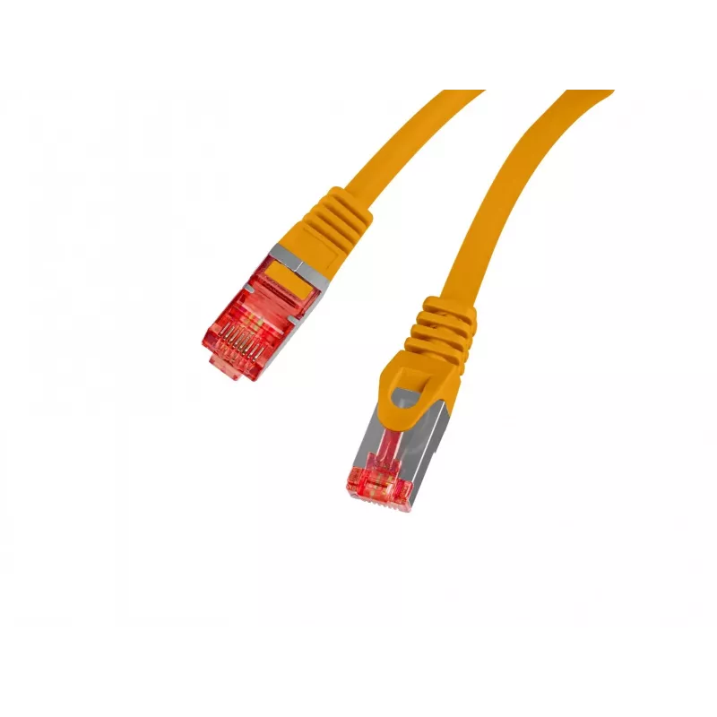 Cable de red Cat.6 S/FTP LSZH LANBERG 20 m naranja Fluke Passed