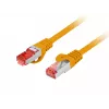 Cable de red Cat.6 S/FTP LSZH LANBERG 20 m naranja Fluke Passed