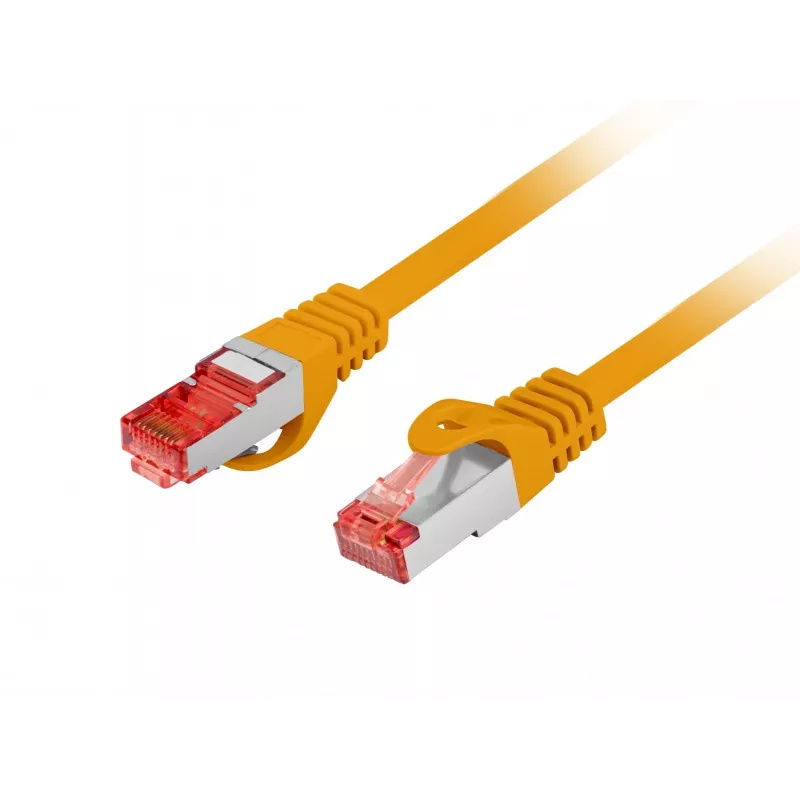 Cable de red Cat.6 S/FTP LSZH LANBERG 20 m naranja Fluke Passed