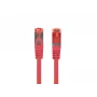 LANBERG Cat.6 S/FTP LSZH cable de red 20m rojo Fluke Passed