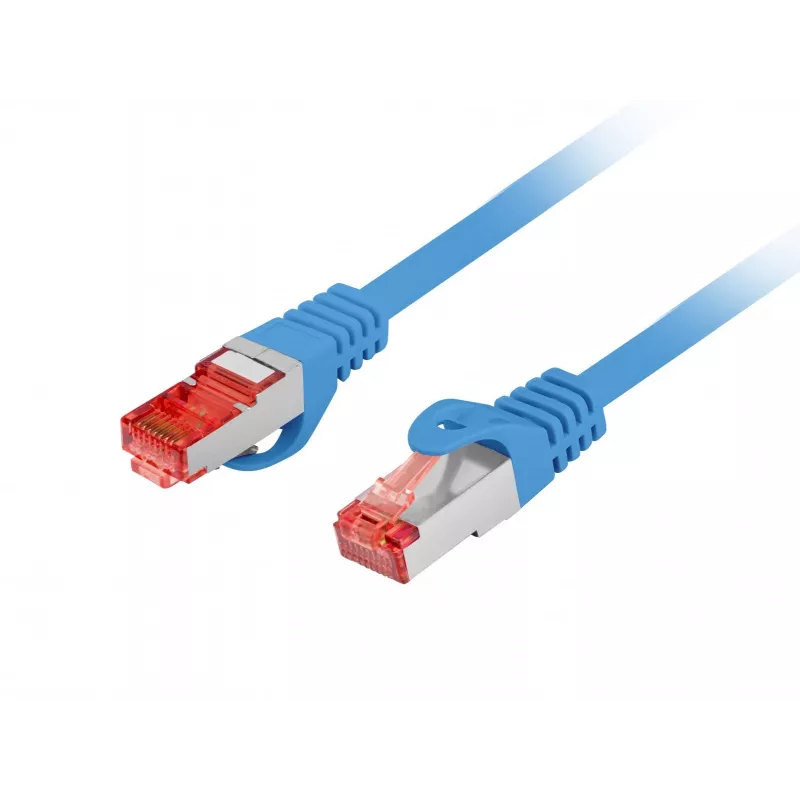 LANBERG Cat.6 S/FTP LSZH cable de red 20m azul Fluke Passed