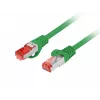 LANBERG Cat.6 S/FTP LSZH cable de red 20m verde Fluke Passed